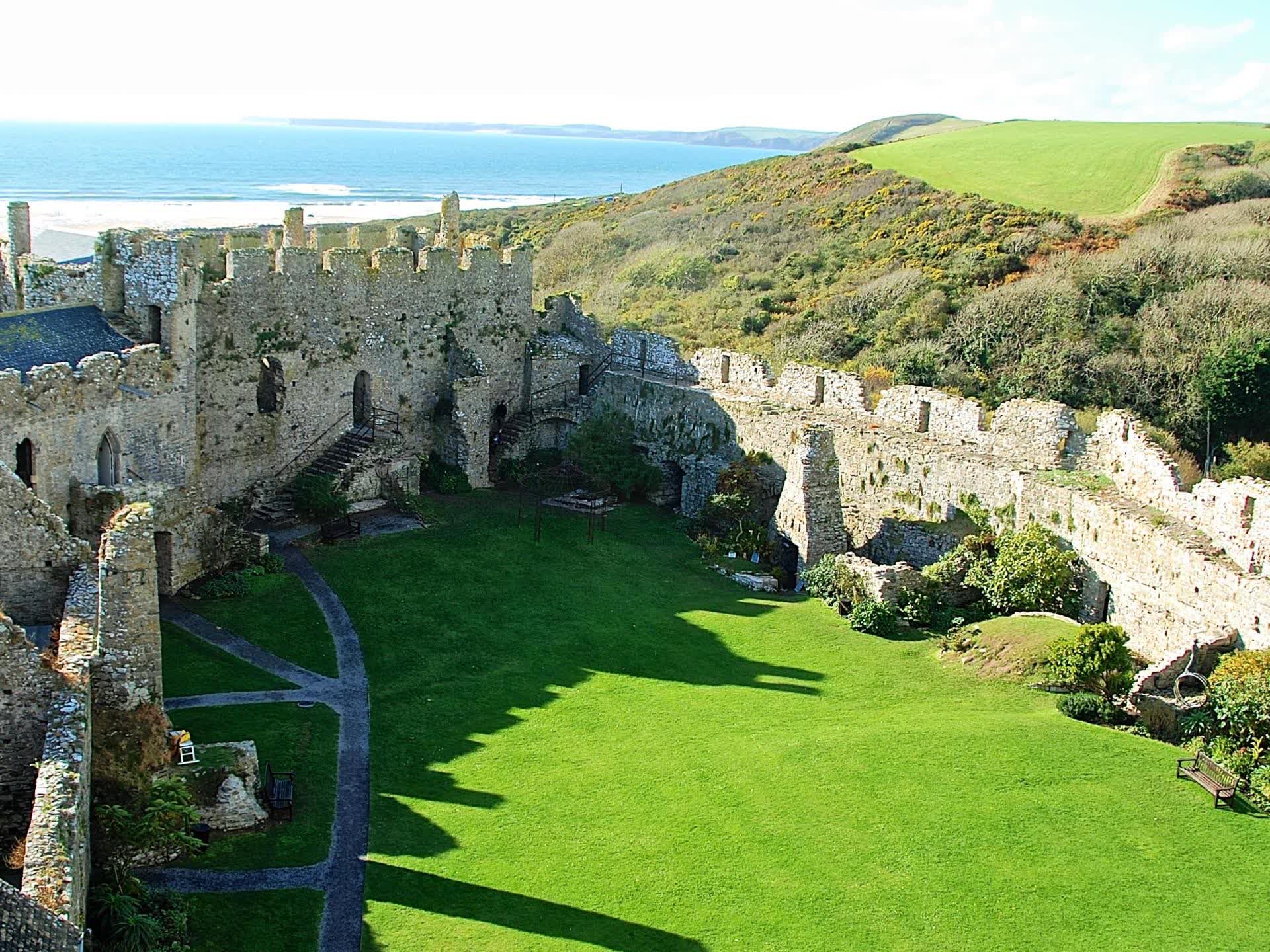 Manorbier Castle